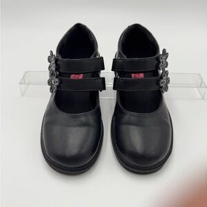 Rachel's Shoes Black double Mary Janes Size 13